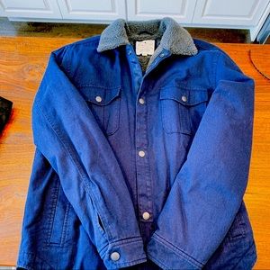 Lucky Brand Men’s Shearling Shirt-Jacket